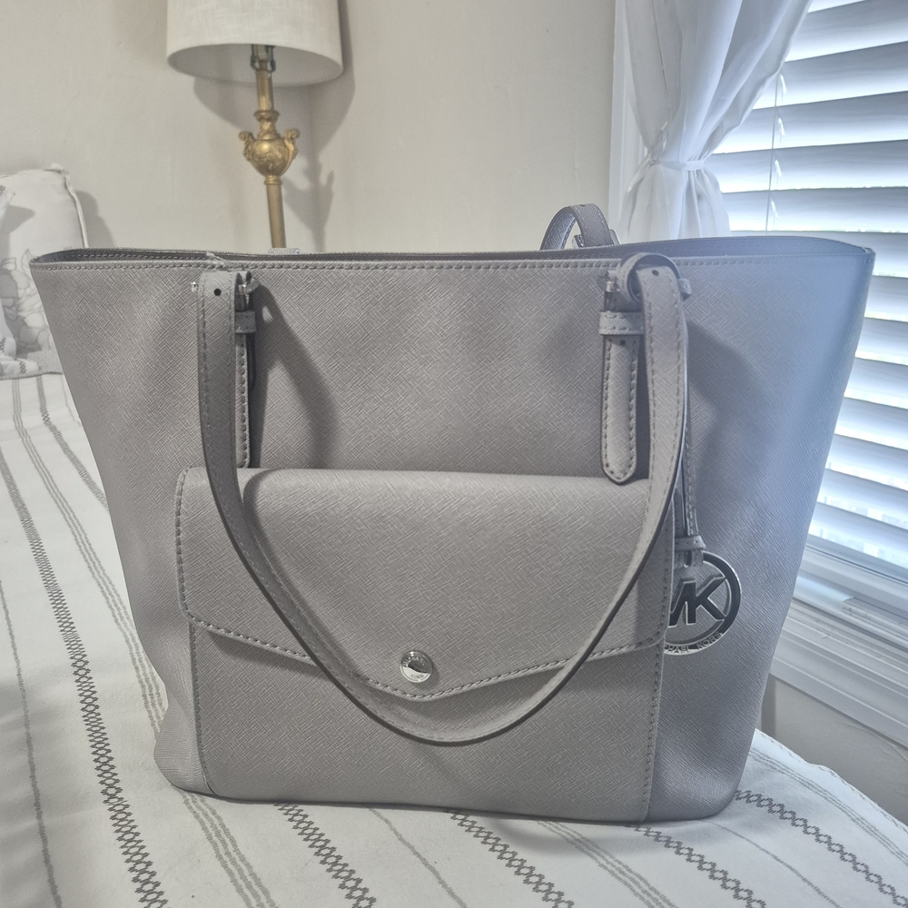 Michael Kors Gray Tote Bag